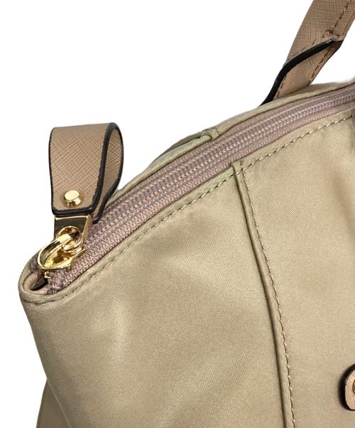MICHAEL MICHAEL KORS（マイケル マイケルコース）MICHAEL MICHAEL KORS (マイケル マイケルコース) トートバッグ ベージュの古着・服飾アイテム