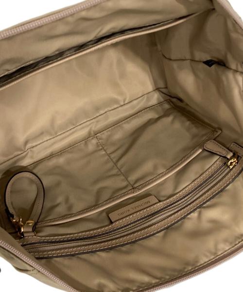 MICHAEL MICHAEL KORS（マイケル マイケルコース）MICHAEL MICHAEL KORS (マイケル マイケルコース) トートバッグ ベージュの古着・服飾アイテム