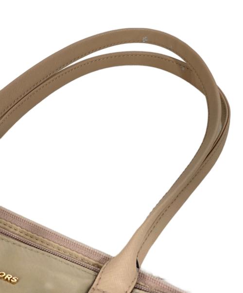 MICHAEL MICHAEL KORS（マイケル マイケルコース）MICHAEL MICHAEL KORS (マイケル マイケルコース) トートバッグ ベージュの古着・服飾アイテム