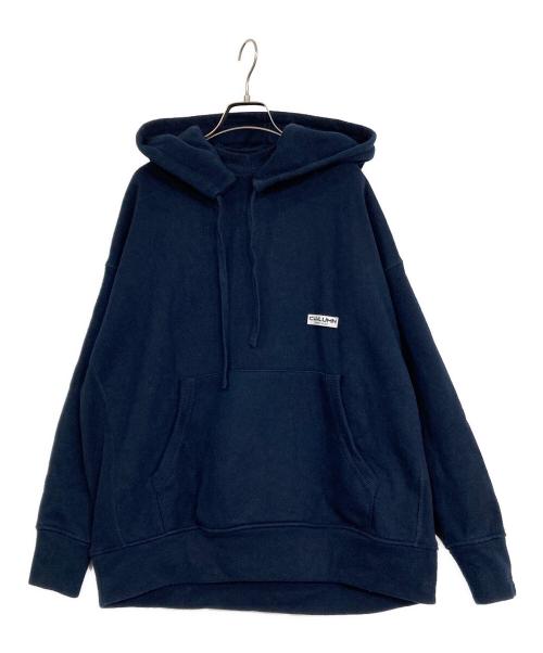 CAHLUMN（カウラム）CAHLUMN (カウラム) プルオーバーパーカー ネイビー サイズ:SIZE Lの古着・服飾アイテム