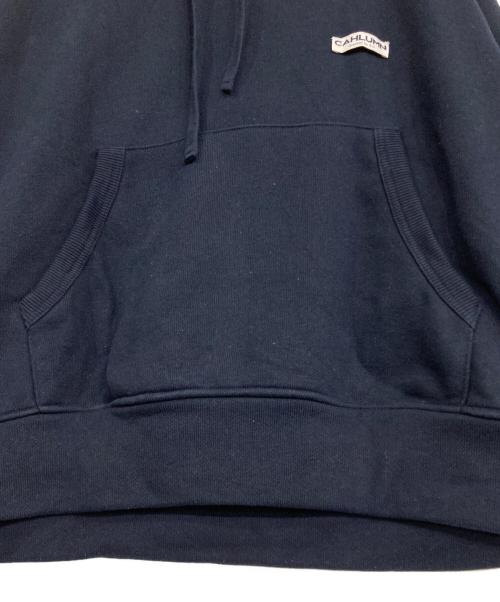 CAHLUMN（カウラム）CAHLUMN (カウラム) プルオーバーパーカー ネイビー サイズ:SIZE Lの古着・服飾アイテム