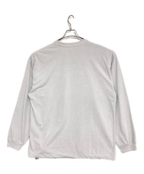 BEAMS（ビームス）BEAMS (ビームス) テック ロングスリーブ Tシャツ グレー サイズ:Lの古着・服飾アイテム