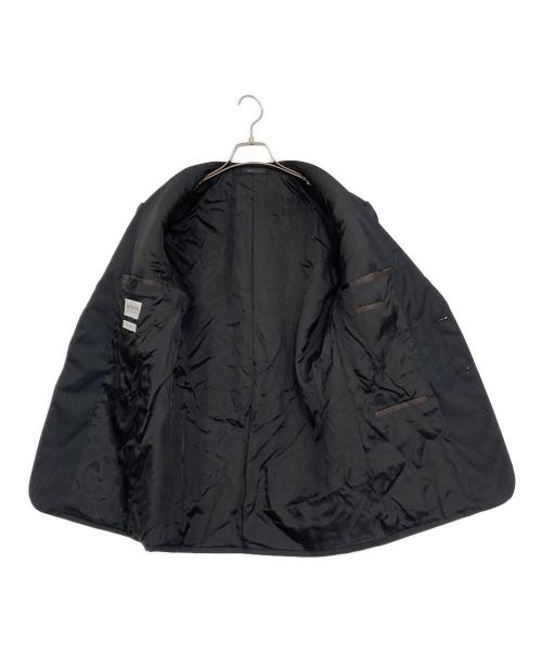 ARMANI COLLEZIONI（アルマーニ コレツィオーニ）ARMANI COLLEZIONI (アルマーニ コレツィオーニ) テーラードジャケット ブラック サイズ:48の古着・服飾アイテム