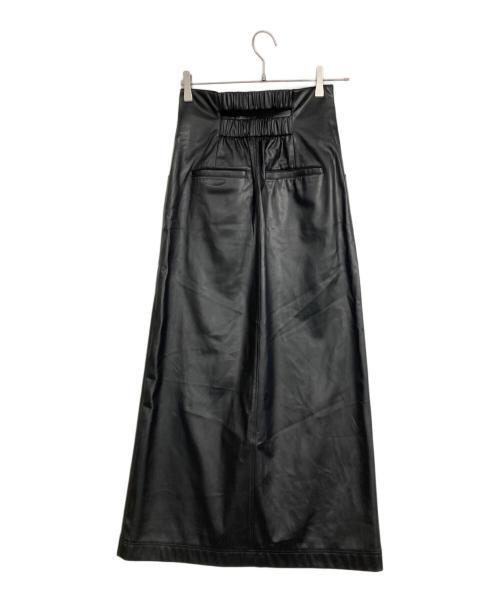Matured（マチュアード）MATURED (マチュアード) レザータイトスカート ブラック サイズ:2の古着・服飾アイテム
