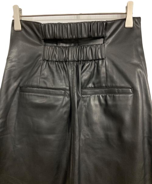 Matured（マチュアード）MATURED (マチュアード) レザータイトスカート ブラック サイズ:2の古着・服飾アイテム