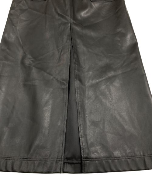 Matured（マチュアード）MATURED (マチュアード) レザータイトスカート ブラック サイズ:2の古着・服飾アイテム