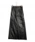 MATURED（マチュアード）の古着「レザータイトスカート」｜ブラック