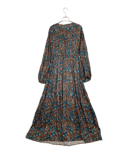 FUMIE=TANAKA（フミエタナカ）FUMIE=TANAKA (フミエタナカ) BEAMS (ビームス) 別注カミーユワンピース ブラウン サイズ:FREEの古着・服飾アイテム