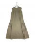 MACKINTOSH PHILOSOPHY (マッキントッシュ フィロソフィー) ナイロンタスランサイドギャザーワンピース オリーブ サイズ:38：4000円