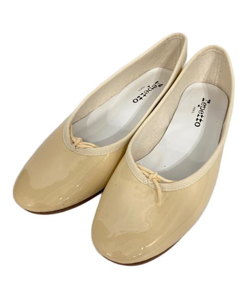 repetto（レペット）repetto (レペット) フラットシューズ ベージュ サイズ:39の古着・服飾アイテム