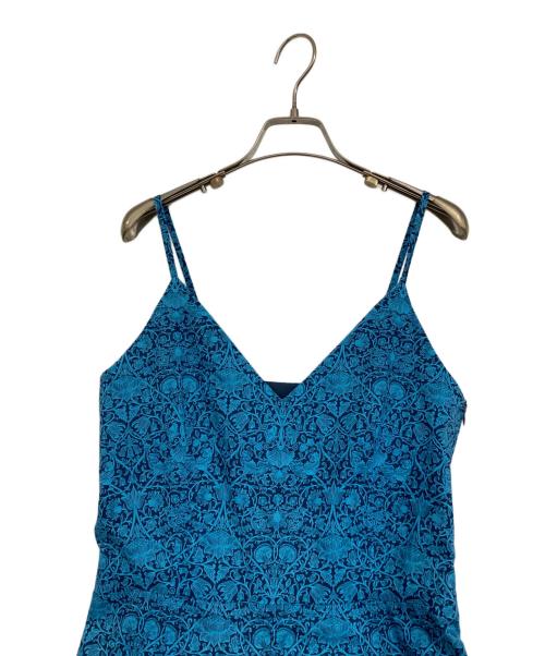 STEVEN ALAN（スティーブンアラン）STEVEN ALAN (スティーブンアラン) LIBERTY PRINT CAMISOLE ALL IN ONE ブルー サイズ:Sの古着・服飾アイテム