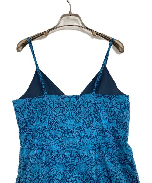 STEVEN ALAN（スティーブンアラン）STEVEN ALAN (スティーブンアラン) LIBERTY PRINT CAMISOLE ALL IN ONE ブルー サイズ:Sの古着・服飾アイテム