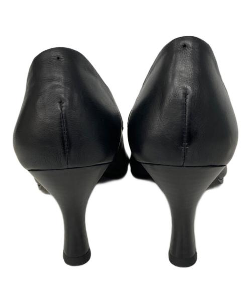 MANA（マナ）MANA (マナ) deep ankle pumps ブラック サイズ:38の古着・服飾アイテム