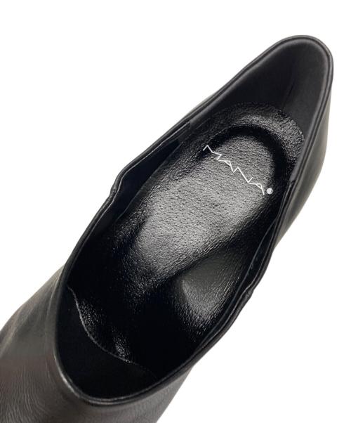 MANA（マナ）MANA (マナ) deep ankle pumps ブラック サイズ:38の古着・服飾アイテム