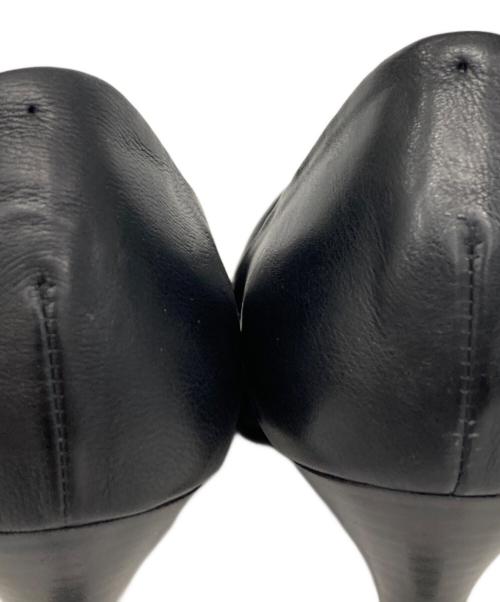 MANA（マナ）MANA (マナ) deep ankle pumps ブラック サイズ:38の古着・服飾アイテム