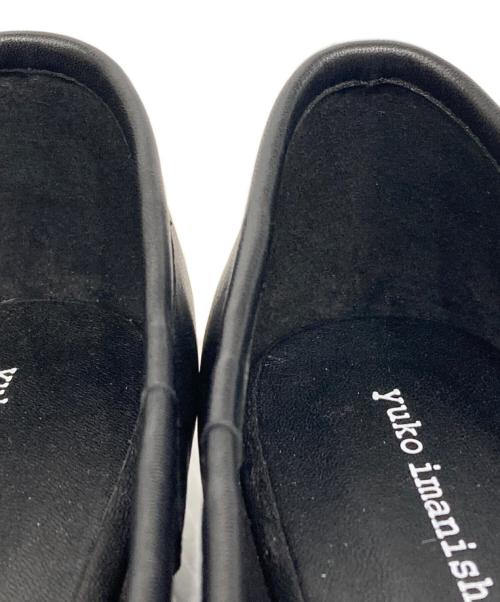 yuko imanishi+（ユウコイマニシプラス）yuko imanishi+ (ユウコイマニシプラス) 足袋シューズ ブラック サイズ:38の古着・服飾アイテム