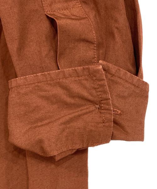 MHL（エムエイチエル）MHL (エムエイチエル) COMPACT COTTON POLINシャツ ブラウン サイズ:1の古着・服飾アイテム