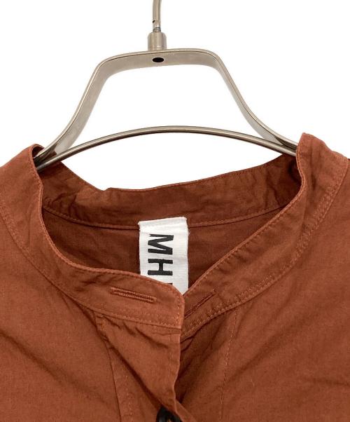 MHL（エムエイチエル）MHL (エムエイチエル) COMPACT COTTON POLINシャツ ブラウン サイズ:1の古着・服飾アイテム