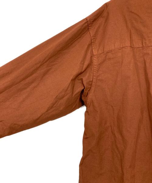 MHL（エムエイチエル）MHL (エムエイチエル) COMPACT COTTON POLINシャツ ブラウン サイズ:1の古着・服飾アイテム