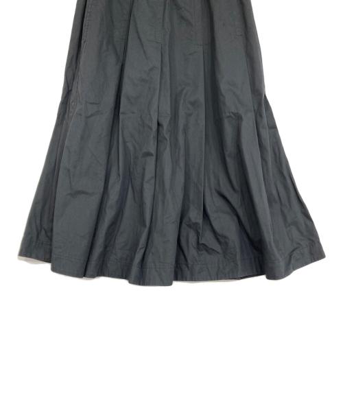 MHL（エムエイチエル）MHL (エムエイチエル) SOFT DENSE COTTONスカート グレー サイズ:2の古着・服飾アイテム