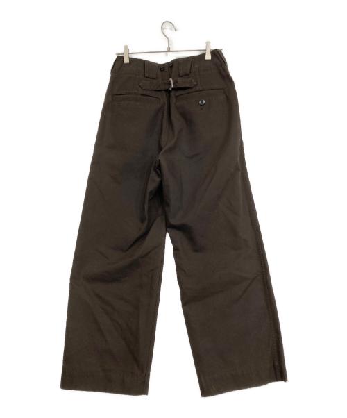 MHL（エムエイチエル）MHL (エムエイチエル) JAPANESE DENSE COTTONパンツ ブラウン サイズ:3の古着・服飾アイテム