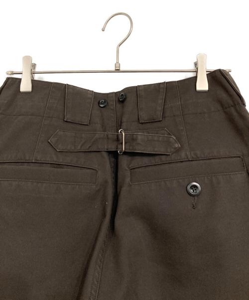 MHL（エムエイチエル）MHL (エムエイチエル) JAPANESE DENSE COTTONパンツ ブラウン サイズ:3の古着・服飾アイテム