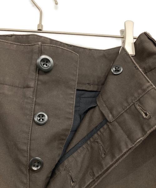 MHL（エムエイチエル）MHL (エムエイチエル) JAPANESE DENSE COTTONパンツ ブラウン サイズ:3の古着・服飾アイテム