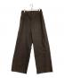 MHL（エムエイチエル）の古着「JAPANESE DENSE COTTONパンツ」｜ブラウン