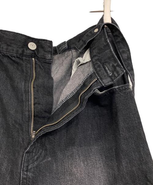 BARNYARDSTORM（バンヤードストーム）BARNYARDSTORM (バンヤードストーム) サスペンダー付きワイドパンツ ブラック サイズ:1の古着・服飾アイテム