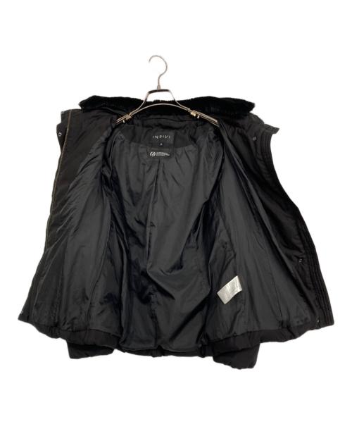 INDIVI（インディヴィ）INDIVI (インディヴィ) ショートダウンコート ブラック サイズ:38の古着・服飾アイテム