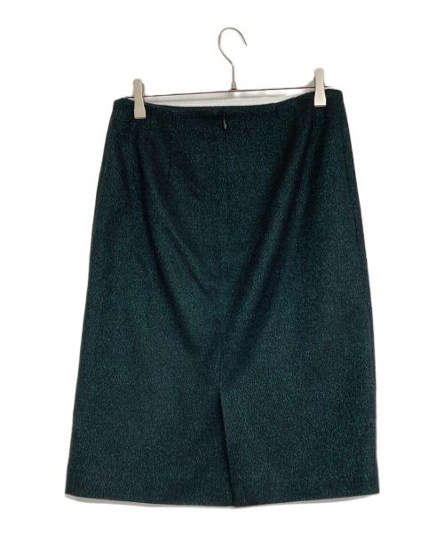 INDIVI（インディヴィ）INDIVI (インディヴィ) セットアップ グリーン サイズ:JK38　PT40の古着・服飾アイテム