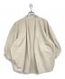 CLANE (クラネ) VOLUME SELEEVE STAND NECK SHIRT ベージュ サイズ:1：12000円