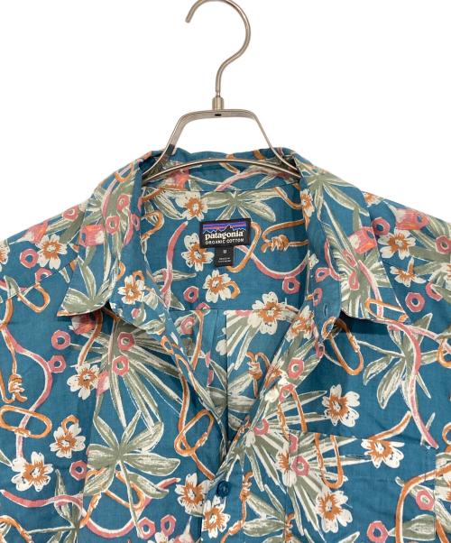 Patagonia（パタゴニア）Patagonia (パタゴニア) ゴー・トゥ・シャツ ブルー サイズ:Mの古着・服飾アイテム