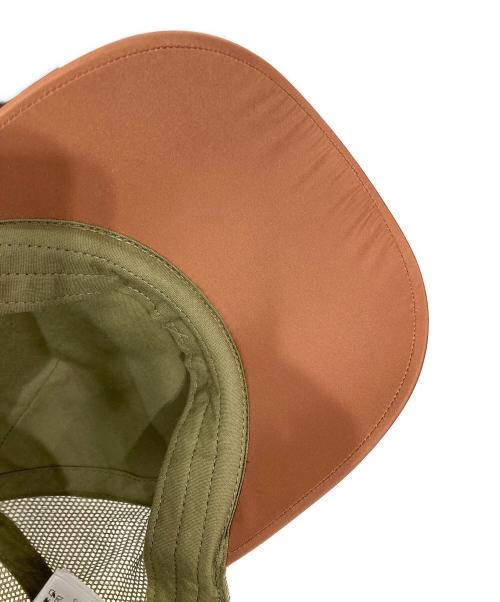 MONCLER（モンクレール）MONCLER (モンクレール) Grenoble Baseball Cap/ベースボールキャップ ベージュ×グリーンの古着・服飾アイテム