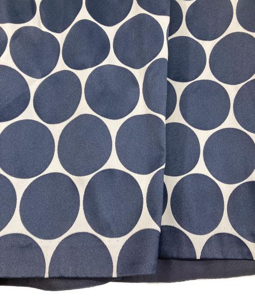 ANAYI（アナイ）ANAYI (アナイ) ドットフレアスカート ネイビー サイズ:36の古着・服飾アイテム