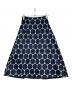 ANAYI（アナイ）の古着「ドットフレアスカート」｜ネイビー