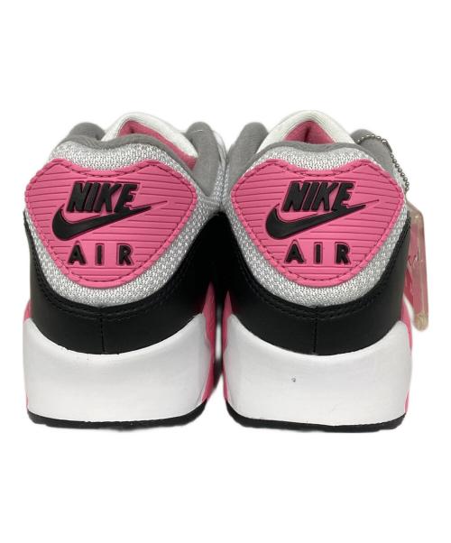 NIKE（ナイキ）NIKE (ナイキ) WMNS AIR MAX 90 グレー×ピンク サイズ:US11の古着・服飾アイテム