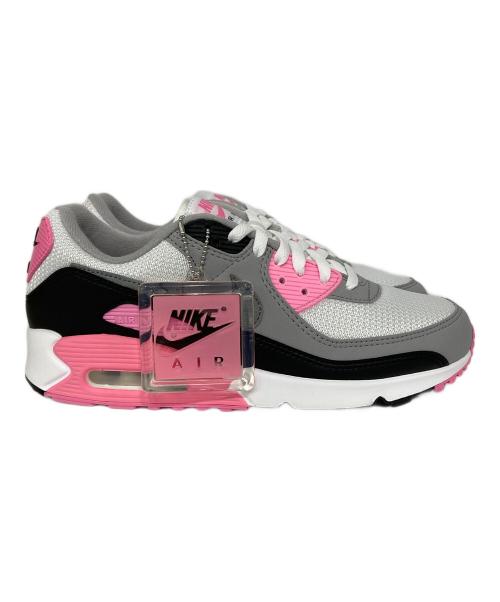 NIKE（ナイキ）NIKE (ナイキ) WMNS AIR MAX 90 グレー×ピンク サイズ:US11の古着・服飾アイテム