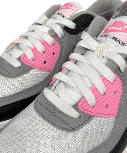 NIKE（ナイキ）NIKE (ナイキ) WMNS AIR MAX 90 グレー×ピンク サイズ:US11の古着・服飾アイテム