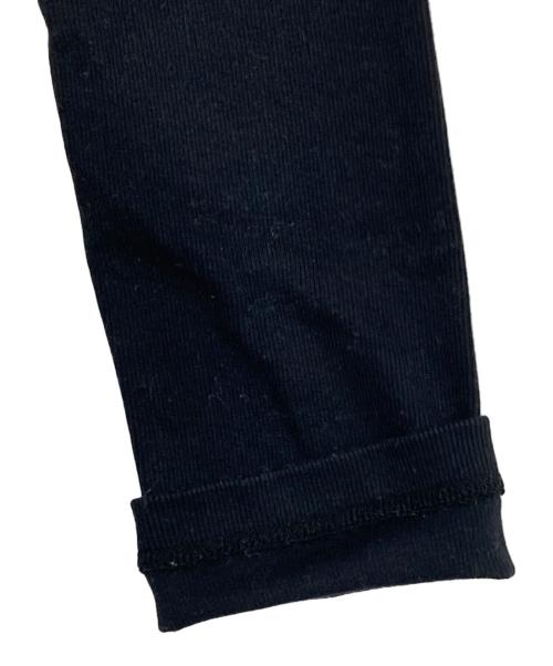 H BEAUTY&YOUTH（エイチ ビューティー&ユース）H BEAUTY&YOUTH (エイチ ビューティー&ユース) コットンテレコ ボディスーツ ブラック サイズ:記載なしの古着・服飾アイテム