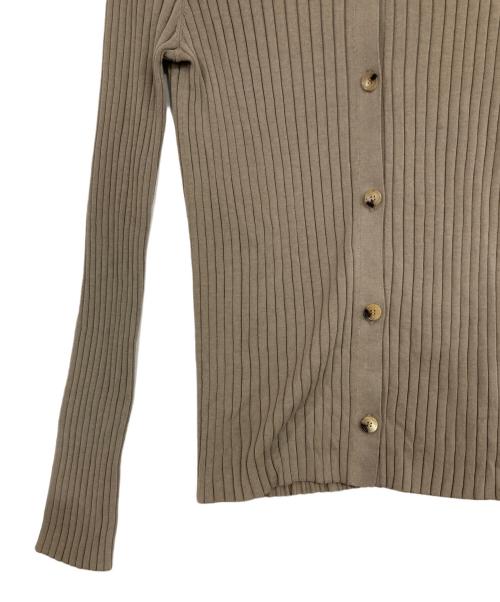 EVERYDAY I LIKE.（エヴリデイ アイ ライク）EVERYDAY I LIKE. (エヴリデイ アイ ライク) ICE Poloshirt ニットカーディガン ブラウン サイズ:記載無しの古着・服飾アイテム