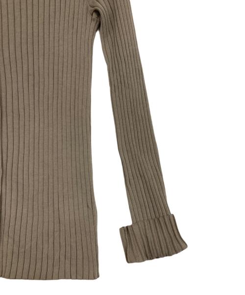 EVERYDAY I LIKE.（エヴリデイ アイ ライク）EVERYDAY I LIKE. (エヴリデイ アイ ライク) ICE Poloshirt ニットカーディガン ブラウン サイズ:記載無しの古着・服飾アイテム