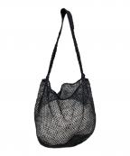 CREOLEクレオール）の古着「葛手編みワンハンドルバッグ」｜グレー