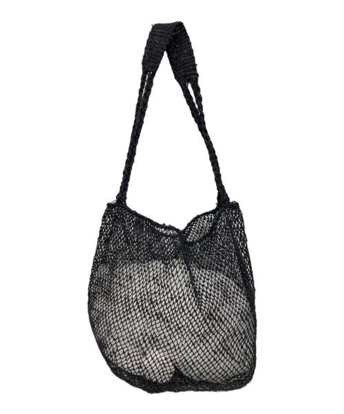 CREOLE（クレオール）CREOLE (クレオール) 葛手編みワンハンドルバッグ グレーの古着・服飾アイテム