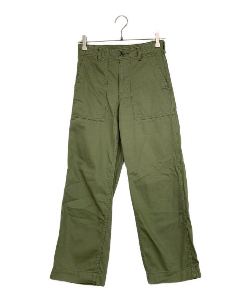 Spick and Span（スピック＆スパン）Spick and Span (スピックアンドスパン) ルーズベイカーパンツ カーキ サイズ:34の古着・服飾アイテム
