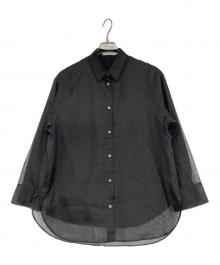 icB（アイシービー）の古着「オーガンコンビシャーティング」｜ブラック