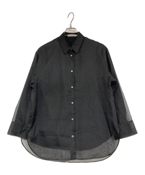 icB（アイシービー）icB (アイシービー) オーガンコンビシャーティング ブラック サイズ:4の古着・服飾アイテム