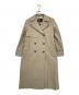 Aquascutum（アクアスキュータム）の古着「グログラントレンチコート」｜ベージュ