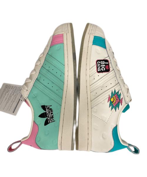 adidas（アディダス）adidas (アディダス) Superstar Arizona Chalk White ピンク サイズ:US4 1/2 未使用品の古着・服飾アイテム