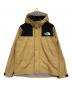 THE NORTH FACE（ザ ノース フェイス）の古着「マウンテン レインテックスジャケット」｜ベージュ